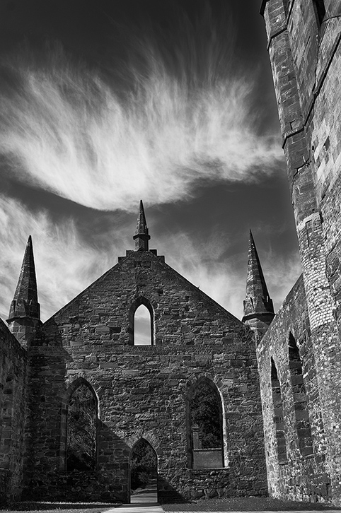 church ruins, Port Arthur - Tasmania, 2007