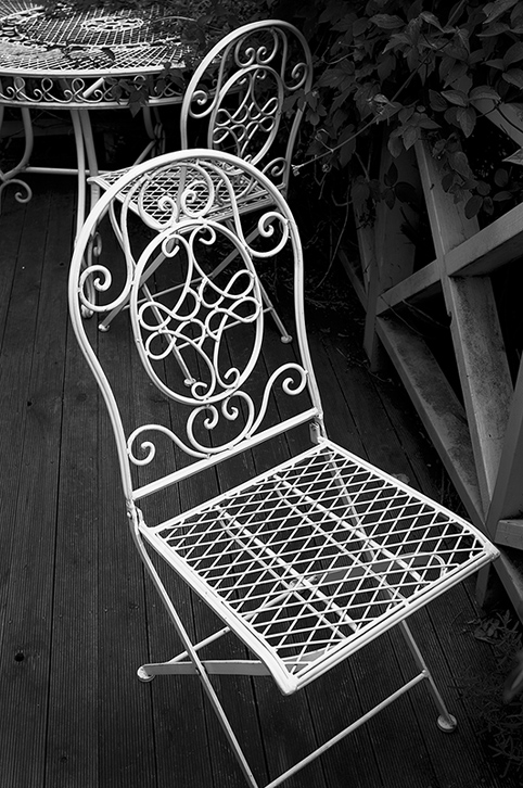 white chair, Swansea, Tasmania - 2007