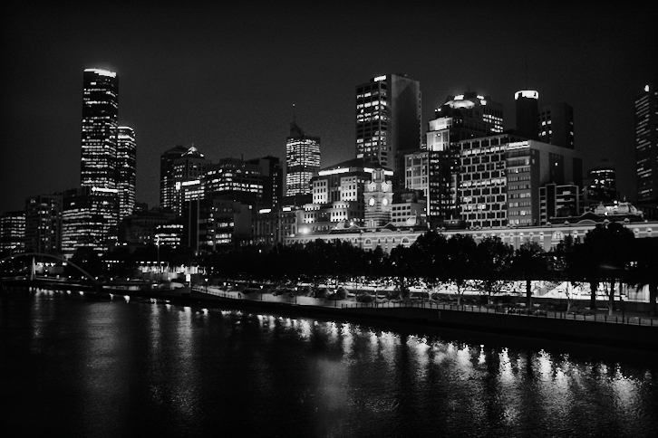 Overlooking the Yarra River, Southbank - Melbourne, 2007